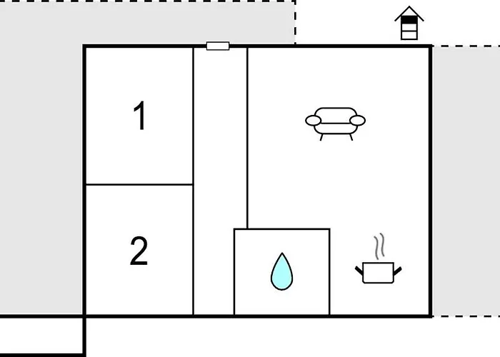 Apartment 2 Bedroom In *